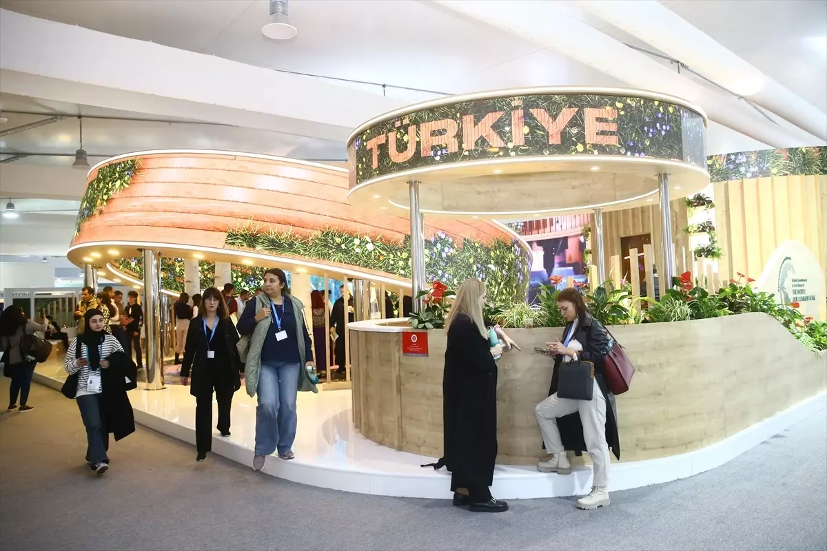 Cumhurbaşkanlığı İletişim Başkanlığının COP29’daki “Sıfır Atık” standı yoğun ilgi görüyor